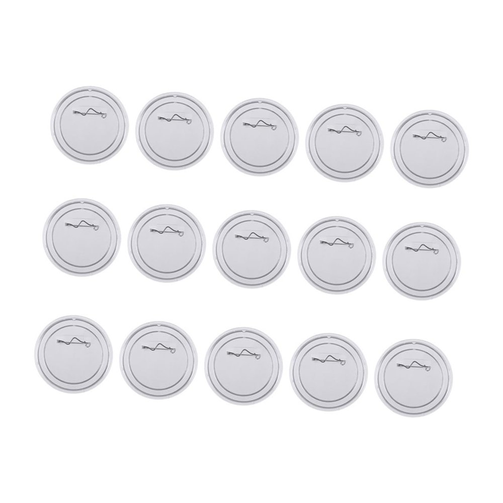 FAVOMOTO 15pc Acrylic Brooches for Crafts Custom Name Badges Button for Clothes and Accessories for School Projects and Events