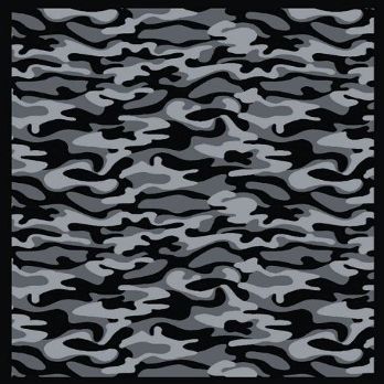 Back2Basics Funky Camo Urban 7 ft.8 in. x 10 ft.9 in. WearOn Nylon Machine Tufted- Cut Pile Whimsy Rug