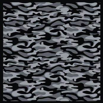 Back2Basics Funky Camo Urban 7 ft.8 in. x 10 ft.9 in. WearOn Nylon Machine Tufted- Cut Pile Whimsy Rug