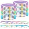 Landical 30 Pcs Easter Jesus Loves You Bracelets Bulk Friendship Bracelets Colorful Christian Jesus Bracelet for Kids Men Women Religious Wristbands Easter Hunt Gift Church(Pastel) view 1
