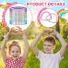 Landical 30 Pcs Easter Jesus Loves You Bracelets Bulk Friendship Bracelets Colorful Christian Jesus Bracelet for Kids Men Women Religious Wristbands Easter Hunt Gift Church(Pastel) view 3