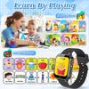 Tywop Smart Watch for Kids Girls Age 3-12 with 26 Puzzle Games HD Video Camera Touchscreen Music Player Learning Cards Storybook Pedometer Metal Case Kids Watch Toy Birthday Gifts view 4