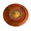 Roulette Sets 18-Inch 45cm Large Roulette Wheel Wooden Russian Roulette Turntable Game Casino Games with Steel Balls Great for Home Game Night Party Games view 2