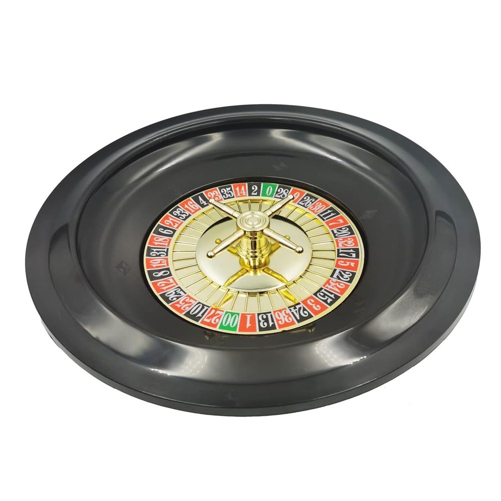 Roulette Sets 10 Inches Roulette Wheel Turntable Leisure Table Games Casino Grade Precision Bearings Roulette Wheel Set Perfect for an at-Home Game Party Games