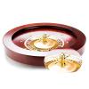 GeRRiT Roulette Sets Wooden Roulette Wheel Set Turntable Leisure Table Games Casino Grade Precision Bearings Aluminum Dish for an at-Home Game Night Party Games, 18 view 2