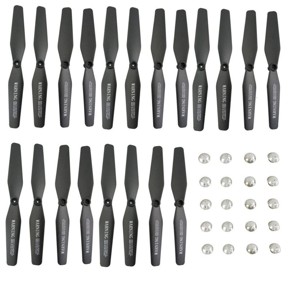 VERBANA 20 PCS for VISUO XS809 XS809S Drone Propellers Blades with Props Cover Kit Replacement for VISUO XS809 XS809S XS809W XS809HW 8807 8807w Drone Accessories Part