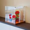 Acrylic display boxes Thick Acrylic Building Blocks Case Display, Stackable Large Model Trophy Collectibles Protection Organizer, Acrylic Case Shelf Dustproof Wallet Shoe Box ( Size : 60x60x40cm/23.6x view 1