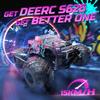DEERC 1/16 Glowing Spider Remote Control Car - Fast RC Cars W/2 Rechargeable Batteries for 40 Min Play, All Terrain Off-Road Monster Truck Toys for Boys Kids Age 4-7 8-12 Birthday Xmas Gift view 2