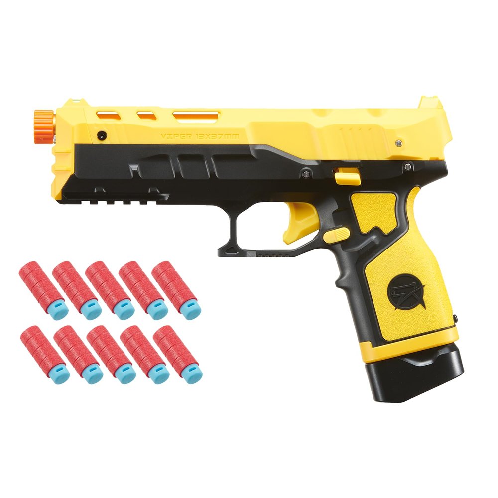 Fire Rat Nylon Viper 200S Foam Dart Blaster Pistol with 10 Shell
