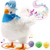 dgdgcool Easter Toys Egg Laying Chicken Toy Electric Chicken Stuffed Animal Dancing Stuffed Plush Toy with Music view 1