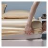 ADovz Luxury 4pcs Bed Sheet Set 100% Egyptian Cotton Bedding Sets with Fitted Sheet Flat Bedsheet Pillowcase Smooth Wrinkle Free,Bed Sheets, Yellow, FH-762 view 3