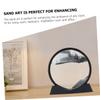 GANAZONO Dynamic Sand Painting Desk Accessory 3D Moving Sand Art Picture for Office Home Decor view 2