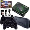BAKAMA Wireless Retro Game Console Built in 10,000+ Games and 9 Emulators Retro Game Stick 4K HDMI Plug and Play Video Games for TV Dual 2.4G Wireless Controllers (128G), Black view 1