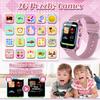 Kids Smart Watches Girls Age 3-12 with 26 Puzzle Games HD Video Camera Touchscreen Music Player Learning Cards Storybook Pedometer Metal Case Kids Watch Toy Birthday Gifts Include 2 Screen Protector view 4