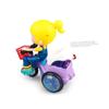 Hemoton Creative Intelligent Tricycle Toy for Boys and Girls Led Lights Multi-Functional Riding Easy Installation for Girls Random view 2