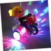 Hemoton Creative Intelligent Tricycle Toy for Boys and Girls Led Lights Multi-Functional Riding Easy Installation for Girls Random view 3