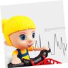 Hemoton Creative Intelligent Tricycle Toy for Boys and Girls Led Lights Multi-Functional Riding Easy Installation for Girls Random view 4