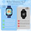 Tywop Smart Watch for Kids Girls Age 3-12 with 26 Puzzle Games HD Video Camera Touchscreen Music Player Learning Cards Storybook Pedometer Metal Case Kids Watch Toy Birthday Gifts view 3