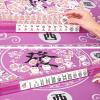 American Mahjong Tile Set, 166 Acrylic Mahjongg Tiles, 4 All-in-One Color Rack/Pushers, Complete Mahjong Set with Red Carrying Bag,Protective Sleeve for Mahjong Racks/PushersMahjongg Pusher Bag view 4