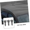 ToysCentral Basics 5pcs Car Wing Car Tail Decoration Rear Spoiler for Car Tail Wing Mini Spoiler for Car Universal Trunk Spoiler Tail Wing for Car Vehicle Rear Spoiler Cars Abs Rear Wing Bumper view 4