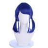 Edivd Navy Blue Wig Short Blue Two Ponytail Wig with Bangs Heat Resistant Synthetic Hair view 2