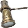 DELICACY HANDICRAFT Brass Kaleidoscope Vintage Look Hand Carved Kaleidoscope with Handle- Exquisite Collectible with Mesmerizing Patterns for Art Enthusiasts and Collectors, 5.5iNch, Antique view 2