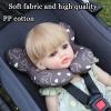 HPIENOYA U-Shaped Baby Travel Pillow for Car Seat,Pushchair, Stroller,Soft Neck Support, Ideal for Babies 1-4 Years -Comfortable Baby Car Seat Head Support (Black Elephant) view 2