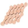 JOINPAYA Train Track Connectors 20pcs Wooden Bone Shape Connectors Train Tracks Compatible for DIY Boys and Girls Play view 4