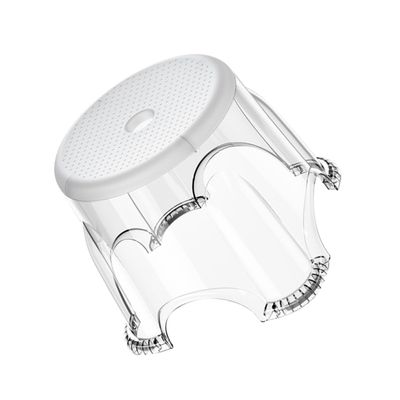 MERRYHAPY Shower Stool for Bathroom and Kitchen Non- Footstool for Adults and Boys and Girls Sturdy and Multi-Functional Step Stool for Shoe Changing and Potty Training