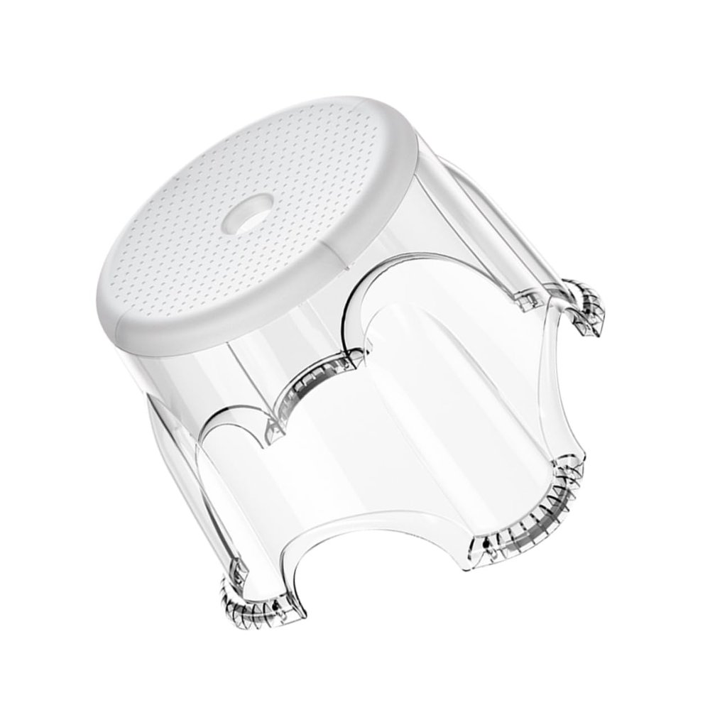 MERRYHAPY Shower Stool for Bathroom and Kitchen Non- Footstool for Adults and Boys and Girls Sturdy and Multi-Functional Step Stool for Shoe Changing and Potty Training