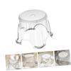 MERRYHAPY Shower Stool for Bathroom and Kitchen Non- Footstool for Adults and Boys and Girls Sturdy and Multi-Functional Step Stool for Shoe Changing and Potty Training view 4