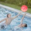 3 otters Inflatable Playground Ball, 5 PCS Marbleized Bouncy Balls 9 Inches Rubber Sensory Kickballs, for Kids Adults Indoor & Outdoor Games, Beach Party Gifts view 4