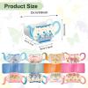 12 Pcs Teapot Centerpieces for Party Table Decorations Baby Shower Birthday Tea Party Decor Butterfly Table Toppers Centerpieces Decorations for Butterfly Themed Wedding Party Favors view 2