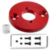 Vgoohobby Aluminum Motor Mount Plate 390 to 540/550 Motor Base Bracket w/13T Gear Compatible with MN86S MN86 MN86KS MN86K MN128 1/12 RC Car Upgrade Parts (Red) view 1