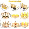 12pcs Party Gift Crown Glasses Adjustable King Crown Hat Crown Sunglasses Crown funny glasses for Party Photo Props Kids Party King Queen Prince Princess Costume Accessories Dress-Up Supplies view 2