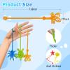 Sticky Hands Bulk 42PCS Ocean Animal Party Favors for Kids Stretchy Sticky Hand Fidget Toys Goodie Bag Stuffers Treasure Box Toys for Classroom Prizes Birthday Party Supplies Easter Egg Fillers view 2