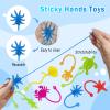 Sticky Hands Bulk 42PCS Ocean Animal Party Favors for Kids Stretchy Sticky Hand Fidget Toys Goodie Bag Stuffers Treasure Box Toys for Classroom Prizes Birthday Party Supplies Easter Egg Fillers view 3