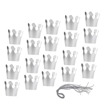 20pcs Birthday Hat Paper Crown for Paper Crowns Birthday Hats Crowns for for Decorations Gold and Silver Party Hat Child