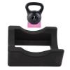 Cup Cradle for Tumblers, Non Slip Silicone Cup Holder with Built in Slot Small Stand Cup Holder with Felt Edge Squeegee for Decals on Cups and Bottles(black) view 3