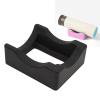 Cup Cradle for Tumblers, Non Slip Silicone Cup Holder with Built in Slot Small Stand Cup Holder with Felt Edge Squeegee for Decals on Cups and Bottles(black) view 4