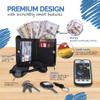 Darice Fanny Pack Phone Wallet Purse Set for Boys - Pretend Play Toy Money Purse Set for Kids - Kids Fanny Pack Playset with Toy Wallet, Money, Keys, Credit Card, Phone, Glasses and More view 2
