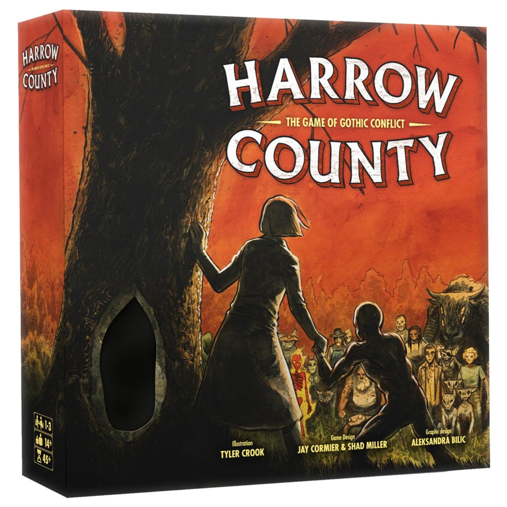 Harrow County: The Game of Gothic Conflict | Asymmetric Horror Strategy Board Game | 13 Players (Solo Mode Included) | Ages 14+ | Spooky Halloween Board Game by Off The Page Games