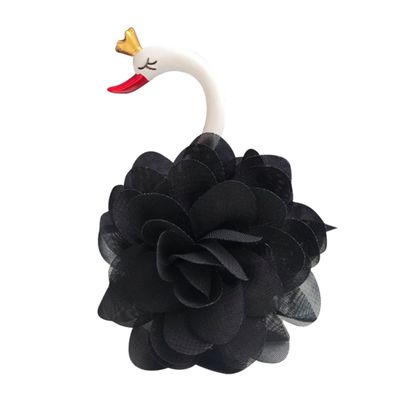 Cabilock Handmade Swan Cake Topper Decoration Elegant Cupcake Ornaments for Birthday Parties Showers and Celebrations Unique Cake Desktop Decor