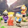1set Pilgrimage West Figurine Wukong Monk Pig Monk PVC Desktop Ornament Ancient Character Dolls for Landscaping Decor view 2