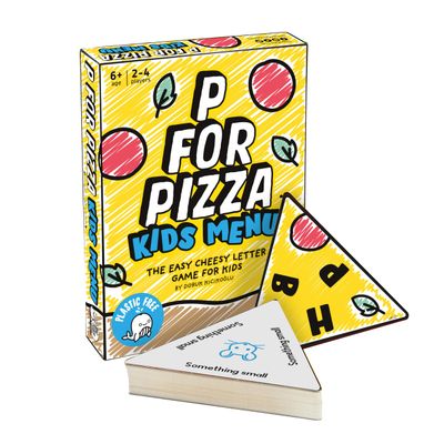 Big Potato P for Pizza Kids Menu | Family Card Game Great for Adults and Kids | Perfect for The Holidays and Family Game Night