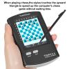 FunAiChess Handheld Electronic Chess Board 8 in 1 Touch Chess Computer Game Portable Electronic Chess Set for Adults, Kids,and Beginners Learn and Travel with Stylus Large LCD Display Gift view 3