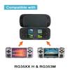 Xmaspanda Carrying Case for RG35XX H / RG353M Handheld Game Console, Portable Game Console Storage Case with Screen Protector view 2