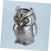 Abaodam Owl Coin Bank Zinc Alloy Owl Piggy Bank for Boys and Girls Coin Box Adorable Cartoon Money Box Desktop Ornament view 3