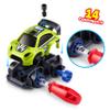 5 Surprise Make-A-Racer Race Car Vehicle Themed Novelty Unboxing Toy Collectible Mini's by ZURU (2 Capsules) view 2