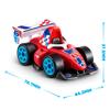 5 Surprise Make-A-Racer Race Car Vehicle Themed Novelty Unboxing Toy Collectible Mini's by ZURU (2 Capsules) view 3